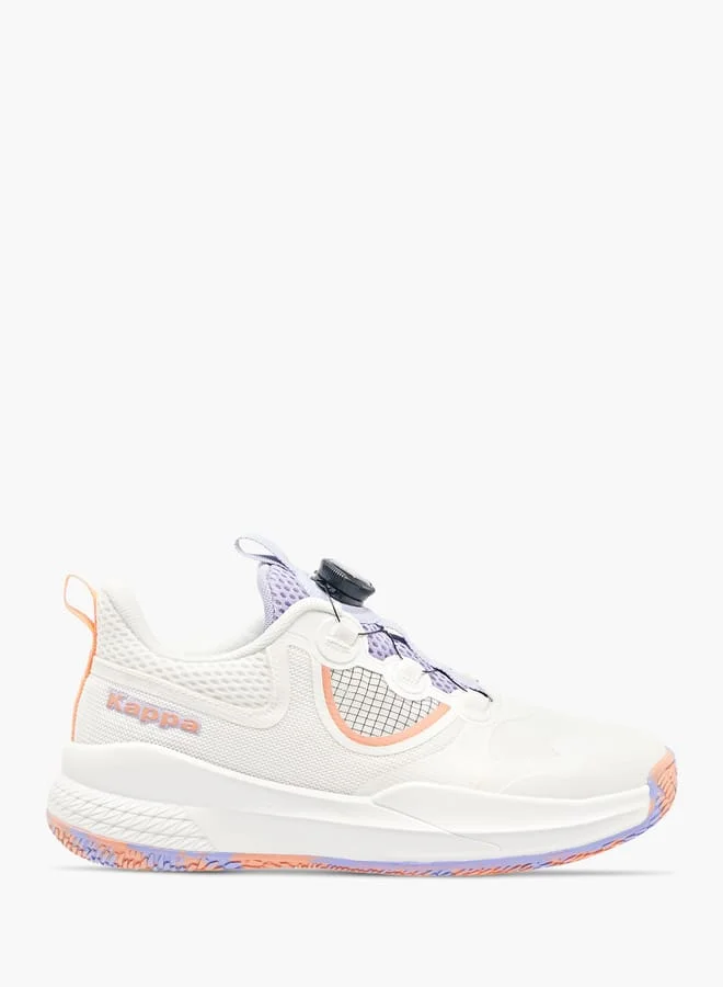 Kappa Womens Logo Detail Sports Shoes With Drawstring Closure