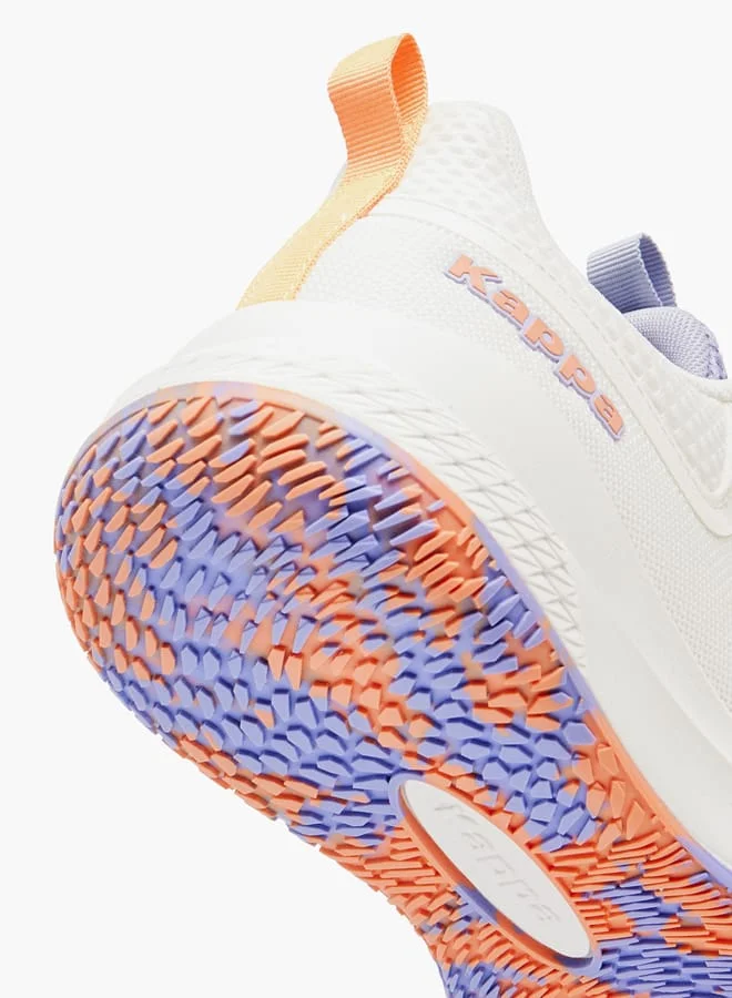Kappa Womens Logo Detail Sports Shoes With Drawstring Closure