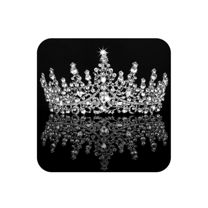COCIDE Tiara and Crown for Women Crystal Queen Crown Rhinestone Tiara for Girl Bride Wedding Hair Accessories for Bridal Birthday Party Prom - Image 1