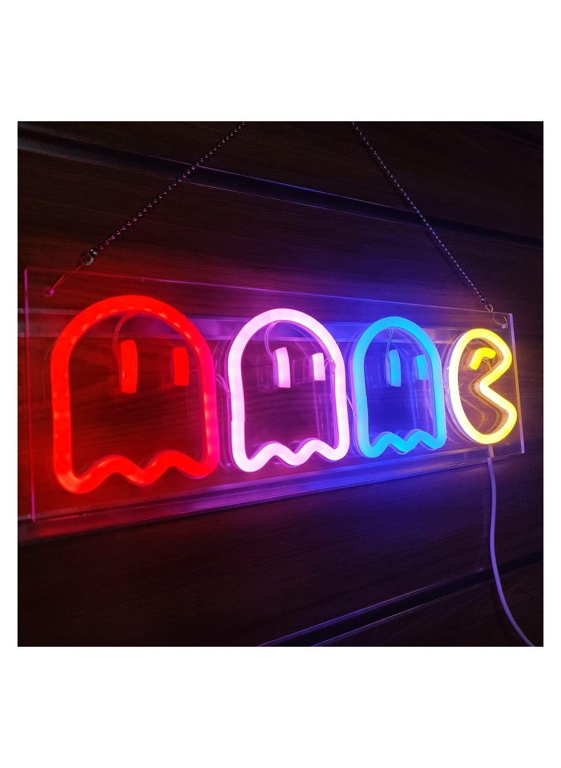 Neon Signs Neon Lights Led Sign Retro Decor Arcade for Game Room Decor with USB/Swicth Led Wall Sign Neon Sign for Bedroom Kids Room Party 16''x 6'' - pzsku/Z38AD8850647E59DC1A30Z/45/_/1704528967/3bb12b32-645d-45fc-aed9-aefc3c86c30d