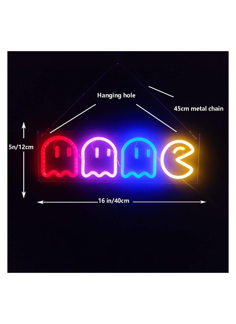 Neon Signs Neon Lights Led Sign Retro Decor Arcade for Game Room Decor with USB/Swicth Led Wall Sign Neon Sign for Bedroom Kids Room Party 16''x 6'' - pzsku/Z38AD8850647E59DC1A30Z/45/_/1704528968/664a16d0-b2b5-4ff7-9cf0-ee20cc0e2c7c