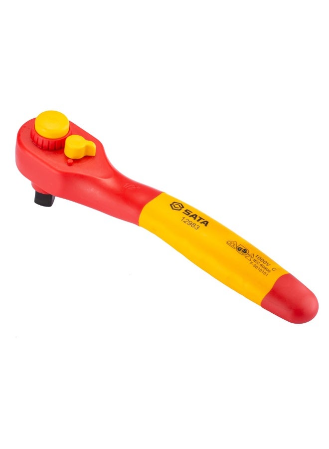 SATA ST12983SC 1/2" Insulated Quick-Release Teardrop Ratchet - Image 3