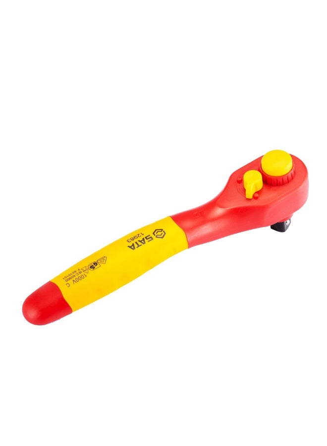 SATA ST12983SC 1/2" Insulated Quick-Release Teardrop Ratchet - Image 2