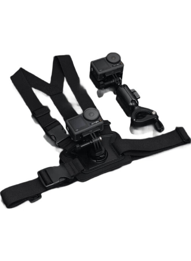 dji مجموعة ملحقات ركوب الدراجات لكاميرا أوزمو أكشن، ملحقات كاميرا أوزمو أكشن 5 برو/أكشن 4/أكشن 3/أكشن 2 - Image 3