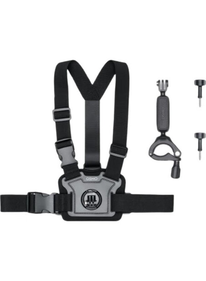 dji مجموعة ملحقات ركوب الدراجات لكاميرا أوزمو أكشن، ملحقات كاميرا أوزمو أكشن 5 برو/أكشن 4/أكشن 3/أكشن 2 - Image 1