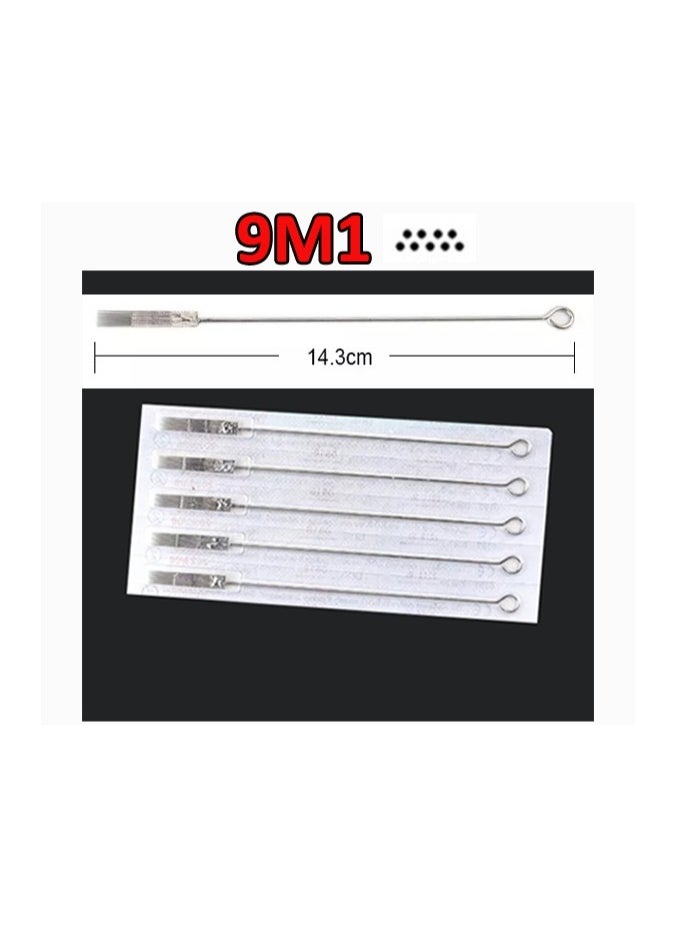 Generic 5-Pieces/Set Disposable Fork Row Fogging Needles Use for Tattoo ,Size 9M1  - Image 2