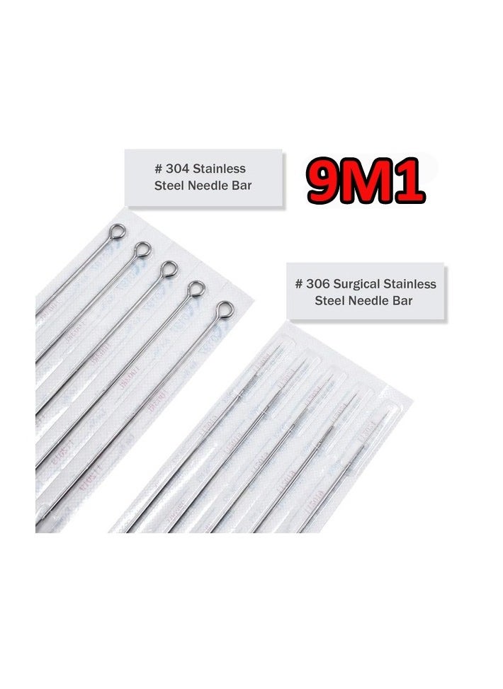 Generic 5-Pieces/Set Disposable Fork Row Fogging Needles Use for Tattoo ,Size 9M1  - Image 3