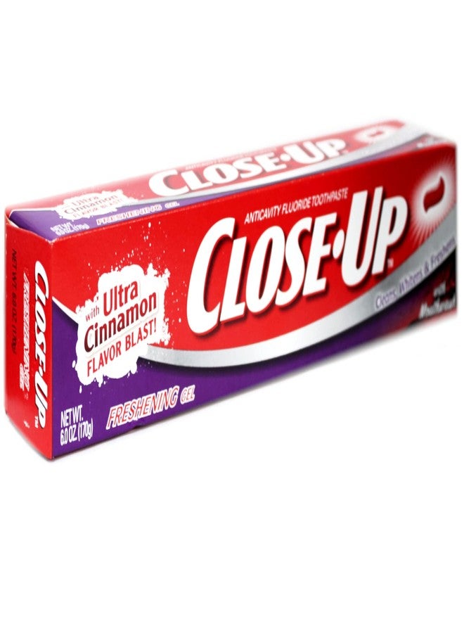 Close Up Close-Up Toothpaste Gel Freshening Red 6 oz (Pack of 10) - Image 4