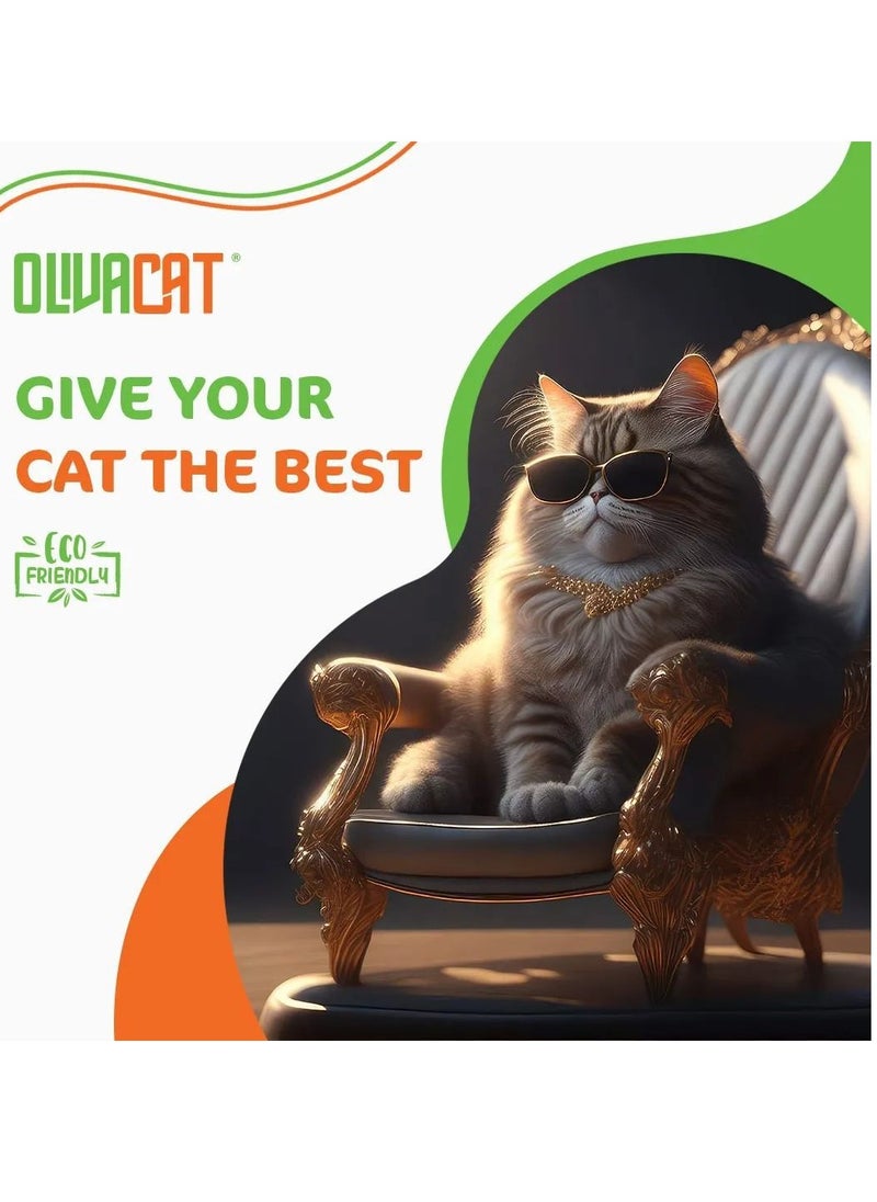 Natural Cat Litter Made from Olive Seeds 7 L (5.24 kg)