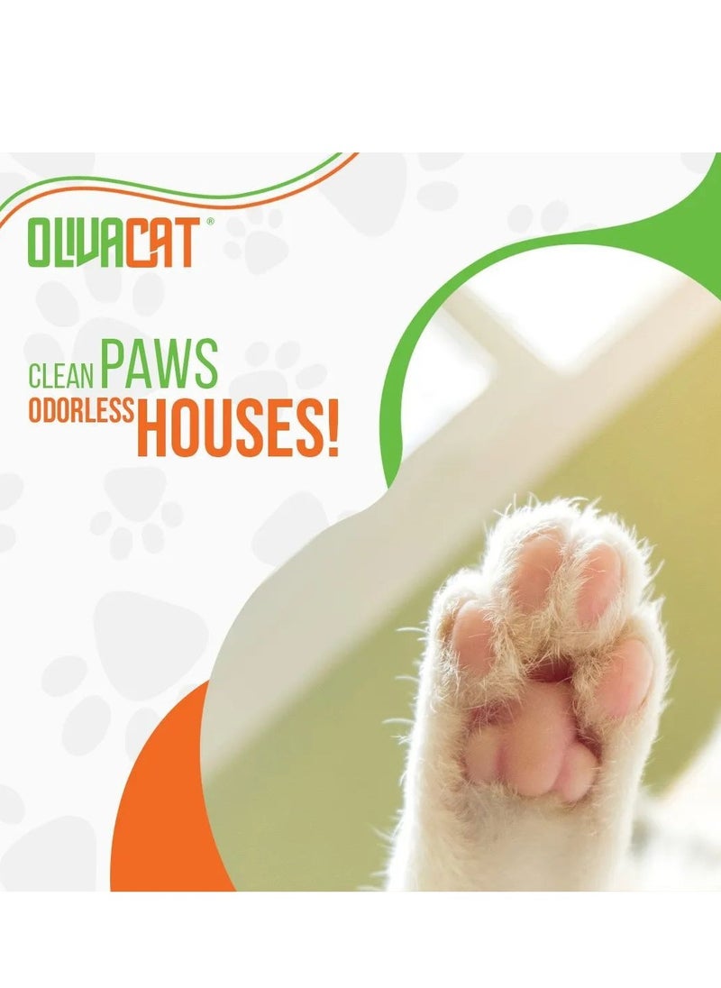 Natural Cat Litter Made from Olive Seeds 7 L (5.24 kg)