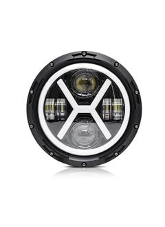 1Pcs 7 inch Car Motorcycle LED Headlight 500W 6000K 30000LM IP67 Waterproof DRL/Turn Signal/Low Beam/High Beam Headlight