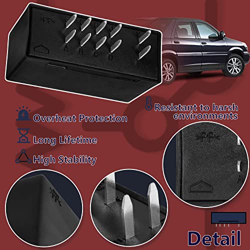 Opall 15231201 Hazard Warning and LED Turn Signal Flasher, fits for 02-06 Buick Rendezvous,04-07 Buick Rainier, 02-09 Chevrolet Trailblazer, 02-09 GMC Envoy, 01-05 Pontiac Aztek,02-04 Oldsmobile Bravada - Image 4
