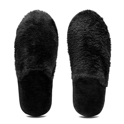 YUKI Women and Men Warm Fur Slides Slipper for Home Daily Use - Image 2