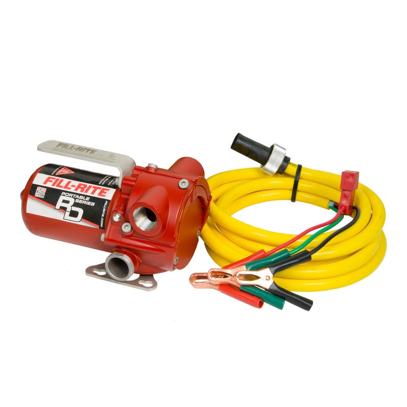 FillRite RD812NN 12V 8 GPM Portable Fuel Transfer Pump wPower Cable