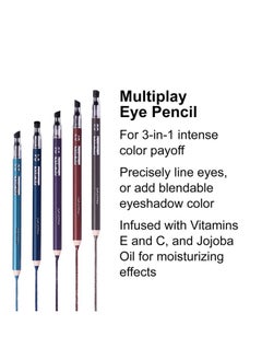 PUPA Milano Multiplay Eye Pencil Multipurpose Pencil Suitable For Sensitive Eyes Soft And Smooth Texture Paraben Free Ophthalmologist Tested Amazing Color 58 Plastic Green 0.04 Oz  - Image 3