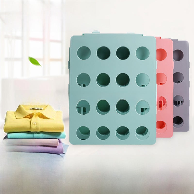Cross-Border Lazy Folding Board Foldableing Board Pants Short-Sleeved T-Shirt Storage Quick Folding Board Folding Clothes Artifact(Nordic Green) - Image 3