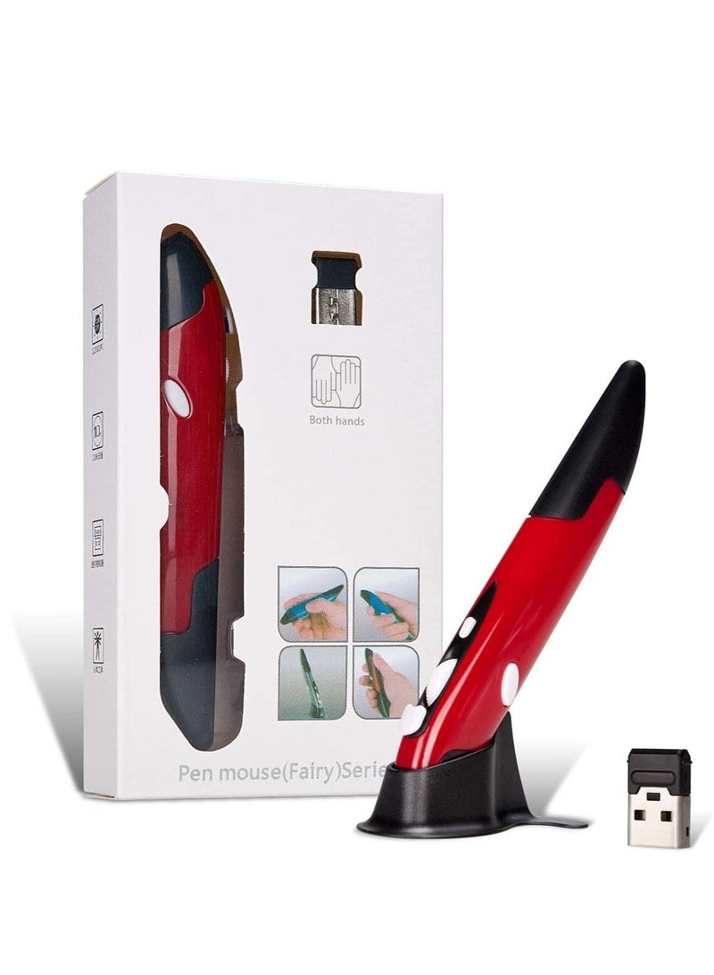 Mini 2.4GHz Wireless Optical Pen Mouse - Image 1