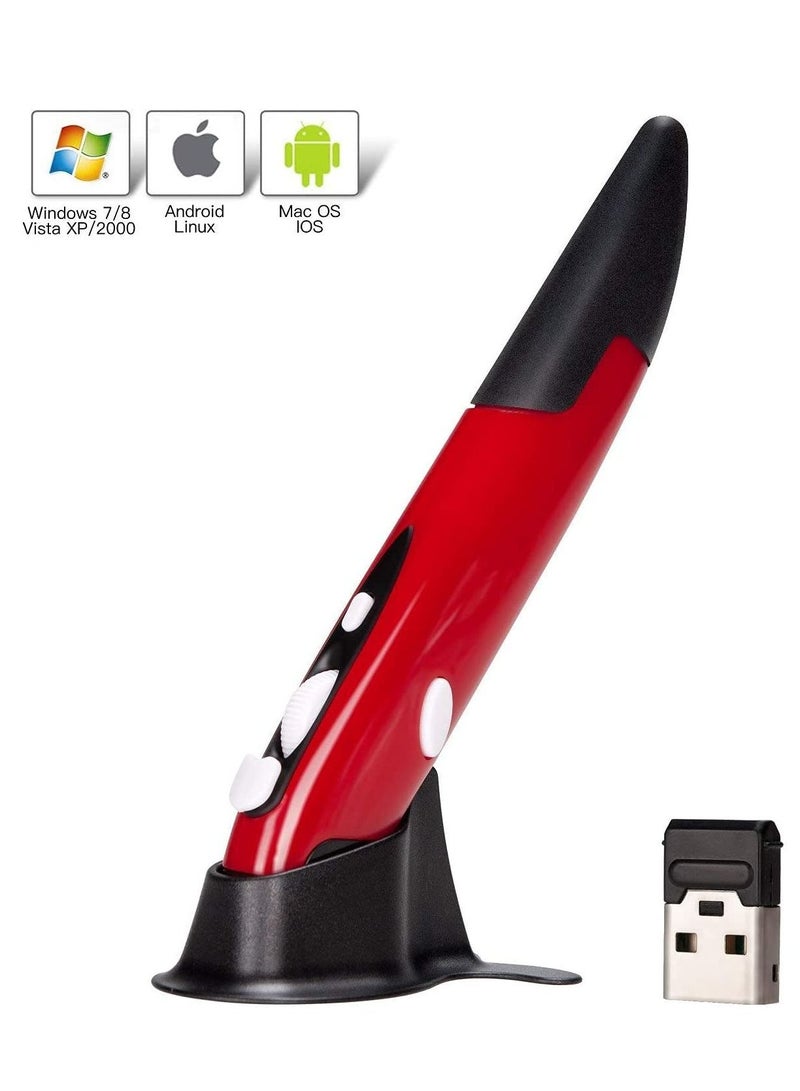 Mini 2.4GHz Wireless Optical Pen Mouse - Image 3