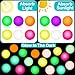 AMENON 24 Pack Prefilled Easter Eggs with Glow in The Dark Bouncy Balls Easter Basket Suffers 6 Colors High Bouncy Balls Stress Relief Fidget Toys Easter Eggs Filled Hunt Prize Party Gift for Kids Boys Girls - Image 4