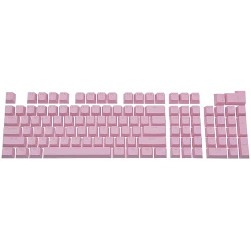 GranVela Mechanical Keyboard Keycaps, 104-Key ABS Key Caps (Pink) - Image 2
