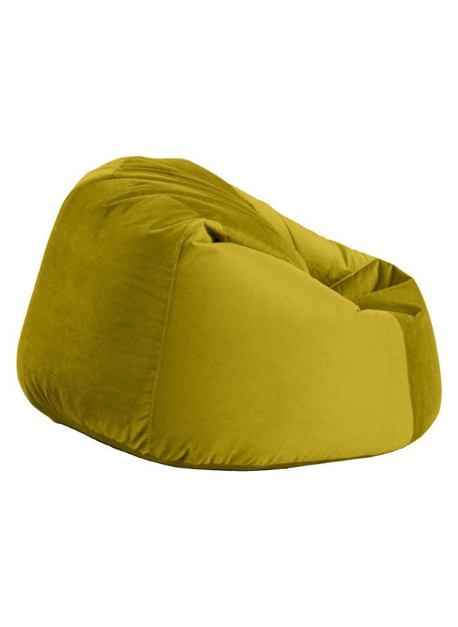 In-House Niklas | Velvet Bean Bag Chair with EPS Beads Filing  - Image 4