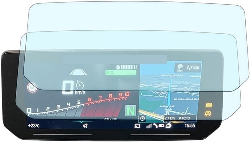 QASULER Motorcycle Instrument Sun Visor Cover - Image 4