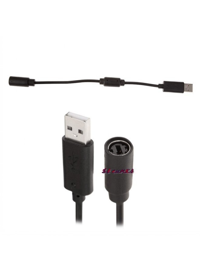 general XBOX360 Wired Handle Extension Cable Handle Turn USB Adapter Xbox360 Handle Adapter-Product Color:Black - Image 1