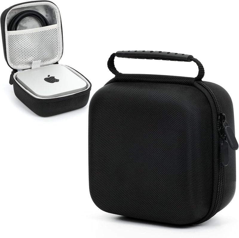 Adofys Hard Case for Apple Mac mini M4 2024, Durable Protective Storage Box Compatible with Mac mini M4 Pro, Compact Portable Organizer Accessories Waterproof and Shockproof Fit Travel Office Use - Image 1