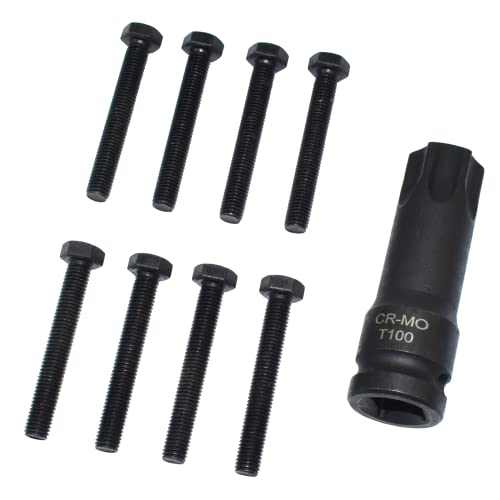 Yuesstloo مجموعة أدوات ضبط توقيت قفل عمود الكامات Yuesstloo، متوافقة مع مرسيدس بنز M133 M270 M274، 15 قطعة مع حقيبة حمل وقفازات - Image 5