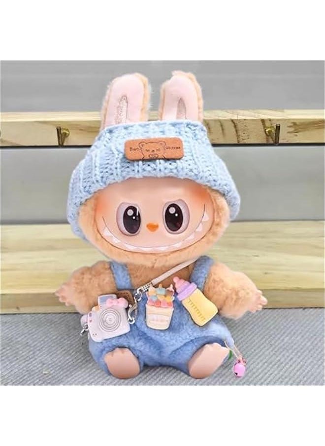 Arabest New Clothes for Labubu Outfit, Exquisite Accessories for Labubu,Cute Clothes Set for 17 cm Labubu Accessories  - Image 4