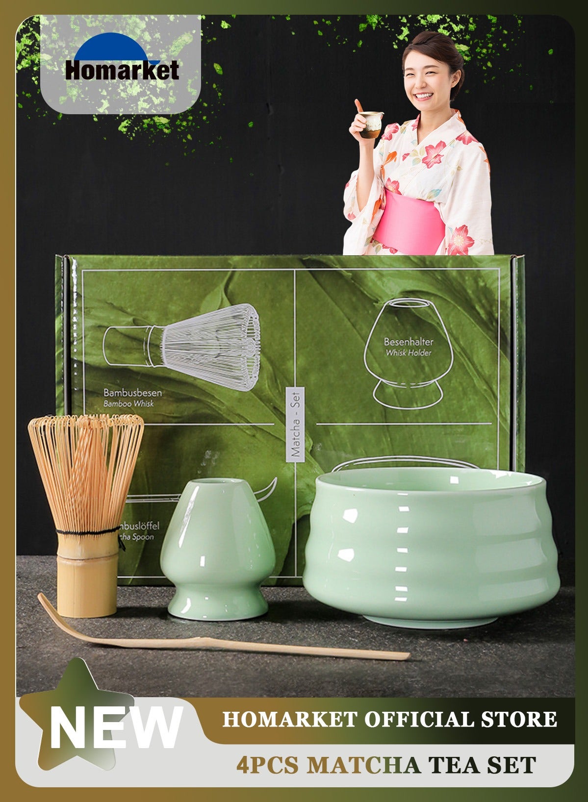 Matcha Japonais Préfecture Mie Goodwei Matcha Kit Thé Matcha BIO