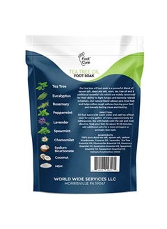 Foot Cure Oil Foot Soak With Epsom Salt - Made In Usa - For Foot Odor, Toenail Fungal, Athletes Foot, Softens Calluses & Soothes Sore Tired Feet, Pedicure Spa At Home - 16Oz  - Image 2