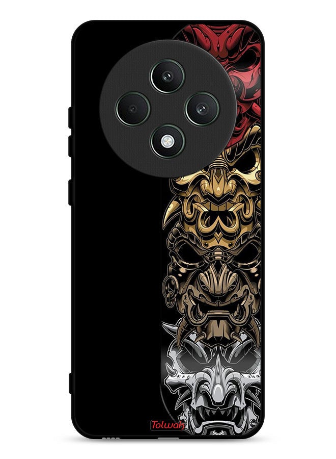 Tolwak Oppo Reno12 F 5G Protective Case Cover Heads Art - Image 1