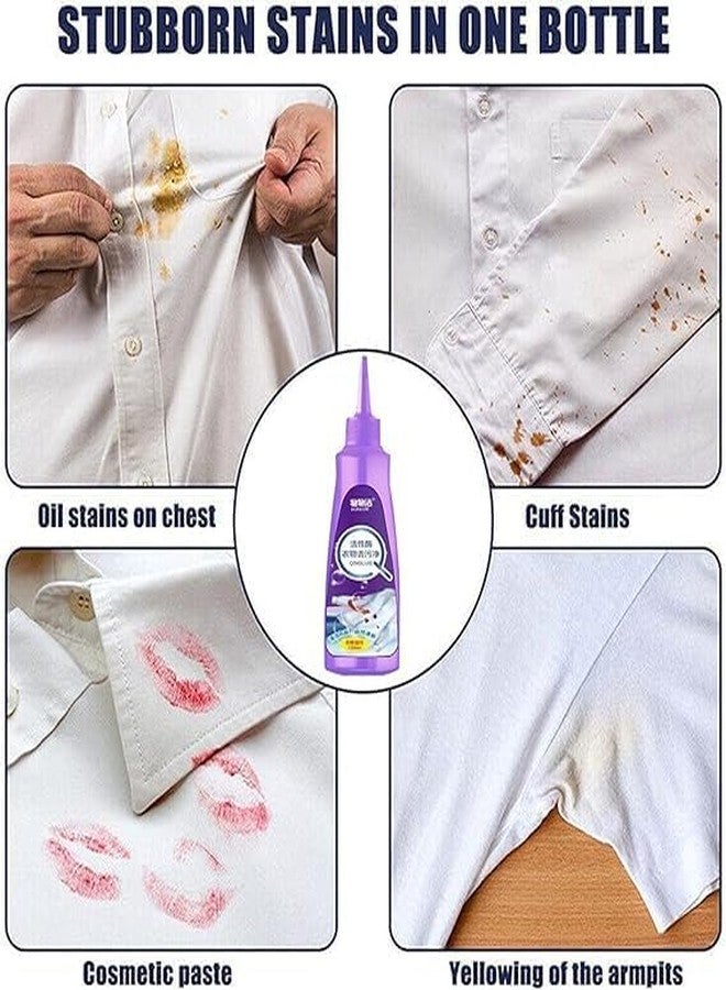 BARASH See Ever Stain Remover for All Color Clothes Multi-Purpose Roll Bead, Stain Remover for Cotton Linen Polyester Blended Fabric Denim Down Jacket Strip, Oil Stain (150ML) - Image 5