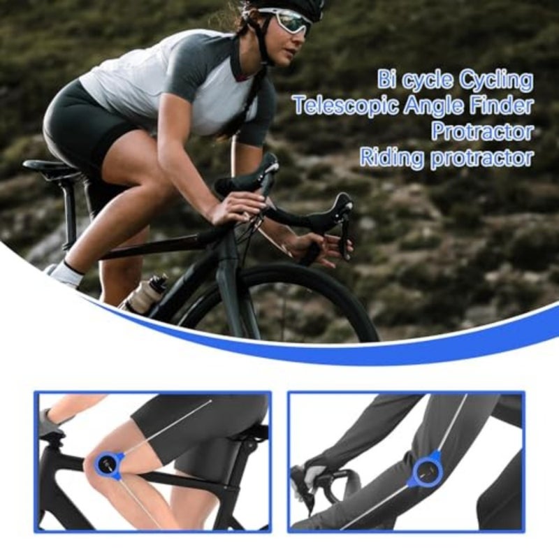 Knee Angle Protractor for Cycling Measurement, Adjustable Orthopedic Knee Gauge Tool to Enhance Posture and Comfort, Precise Joint Angle Finder - Image 5
