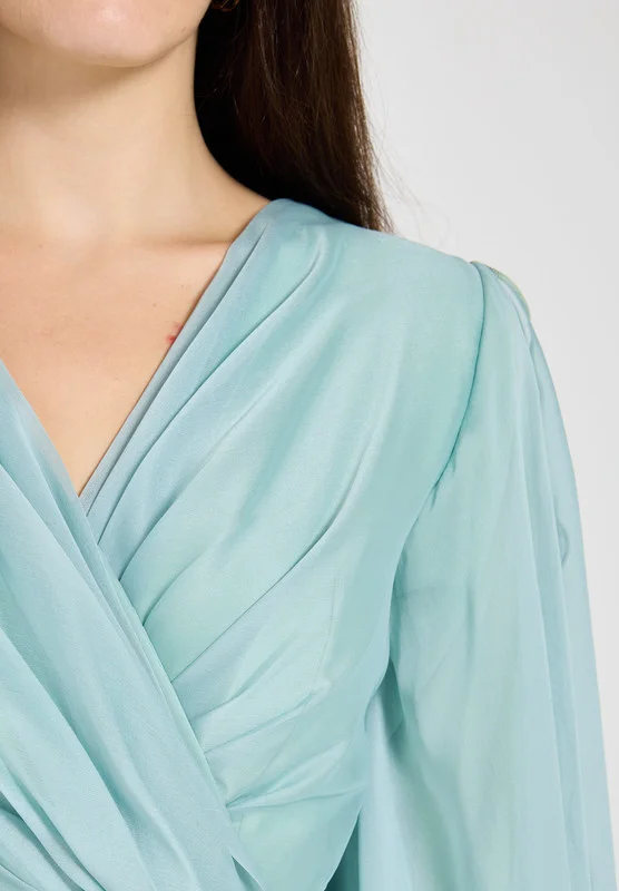 امري Chiffon Overlay Dress