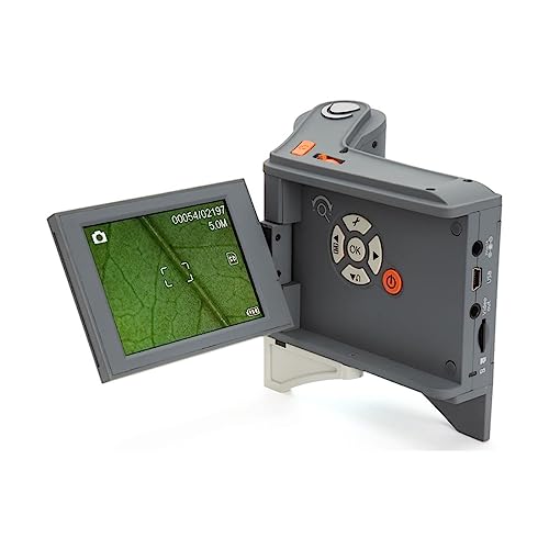 Celestron 44314 FlipView Handheld LCD Microscope (Grey) - Image 4