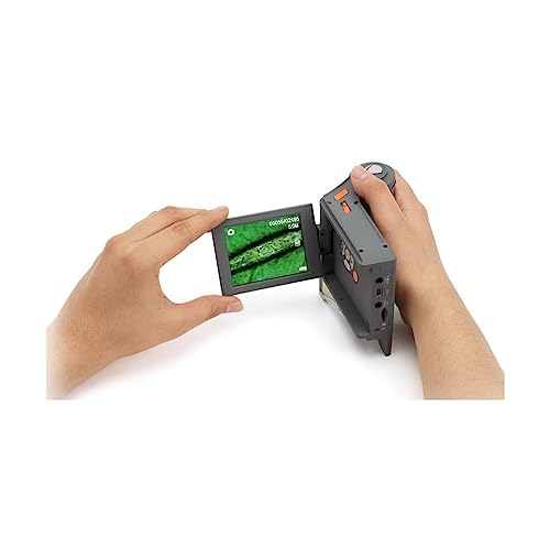 Celestron 44314 FlipView Handheld LCD Microscope (Grey) - Image 5