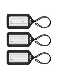 MIFFLIN Mifflin-USA Luggage Tags (Black, 50 PK), Bag Tag for Baggage, Suitcase Tags Bulk  - Image 2
