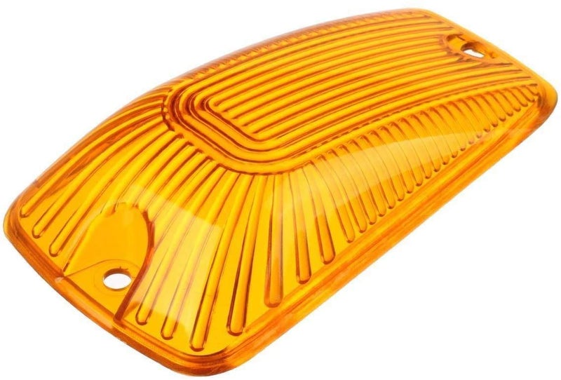 MARLBSTON 5 X Cab Marker Light Amber Cover Compatible with 1988-2002 Chevy/GMC C1500 C2500 C3500 K1500 K2500 K3500 Pickup Trucks, Cab Roof Running Lights, Top Clearance Light (Only Cover) - Image 2
