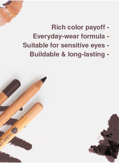 Color Chemistry Color Chemistry Loam Kajal - 1.14 g, Enriched With Plant Based Ingredients, Comfortable Matte Finish, For Intense Pigment, Sensitive Eye Friendly And Long Lasting  - Image 4