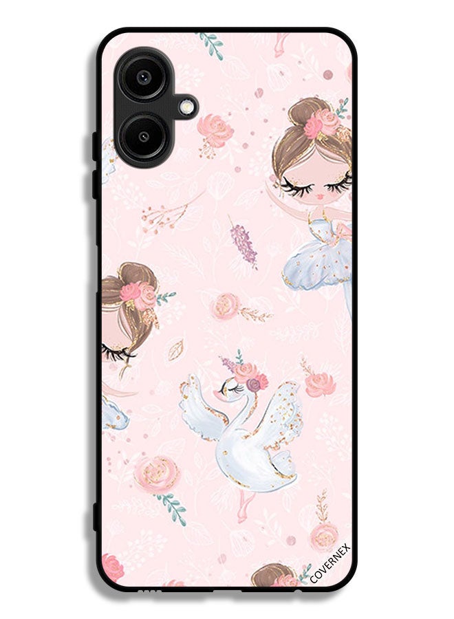 Covernex Samsung Galaxy A06 4G Protective Case Cover Doly Girl And Flowers  - Image 1