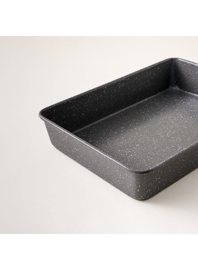 ALBERTO Carbon Steel Roaster 40*28 Cm, Grey - Image 2