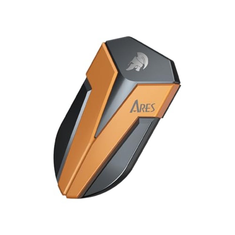 External SSD, external solid state drive Portable SSD external USB 3.2 Gen 2x2 Type-C OTG supported compatible with PS5 and Xbox, up to 1600/1500 MB/s, IP67 waterproof - ARES Amber Shield - Image 1