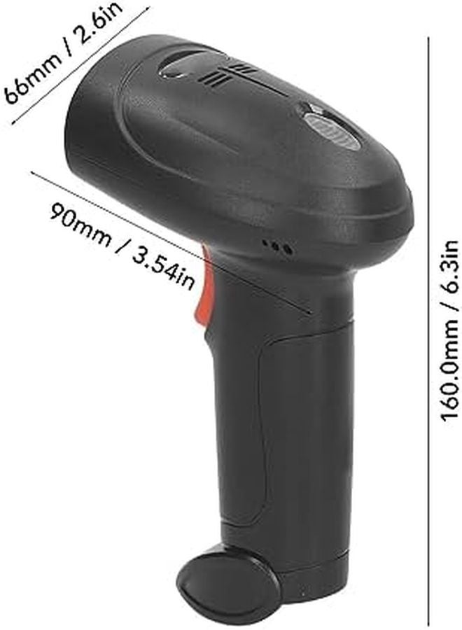 Wireless Barcode Scanner USB 2 4G Bluetooth 1D 2D QR Code Reader for Supermarket Warehouse - Image 3