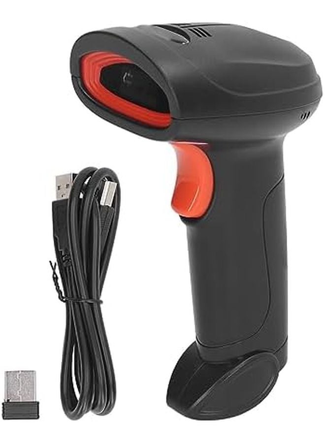 Wireless Barcode Scanner USB 2 4G Bluetooth 1D 2D QR Code Reader for Supermarket Warehouse - Image 1