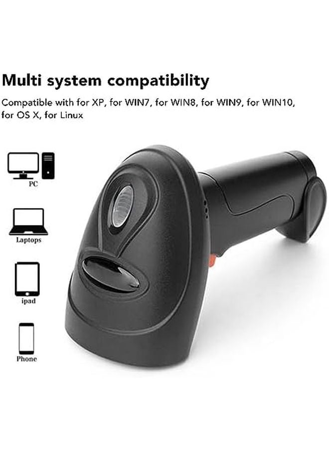 Wireless Barcode Scanner USB 2 4G Bluetooth 1D 2D QR Code Reader for Supermarket Warehouse - Image 5