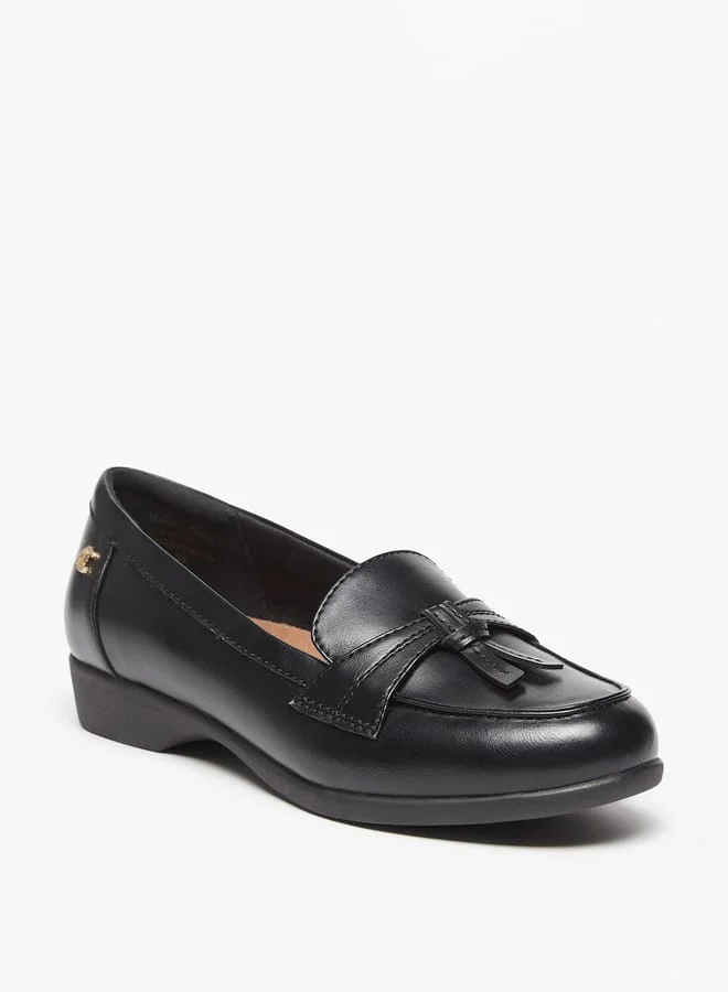 Le Confort Womens Solid Slip-On Moccasins