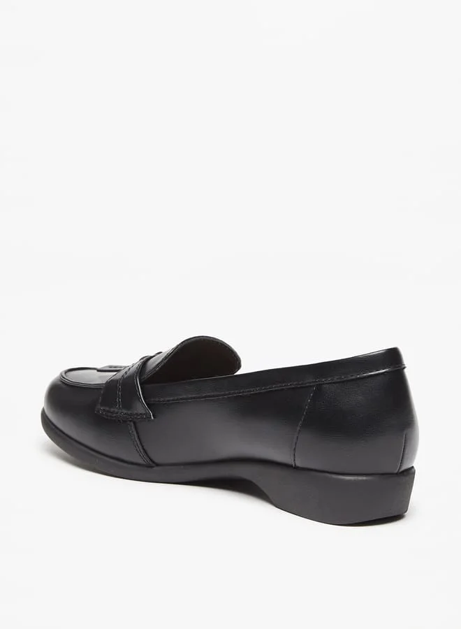 Le Confort Womens Solid Slip-On Moccasins
