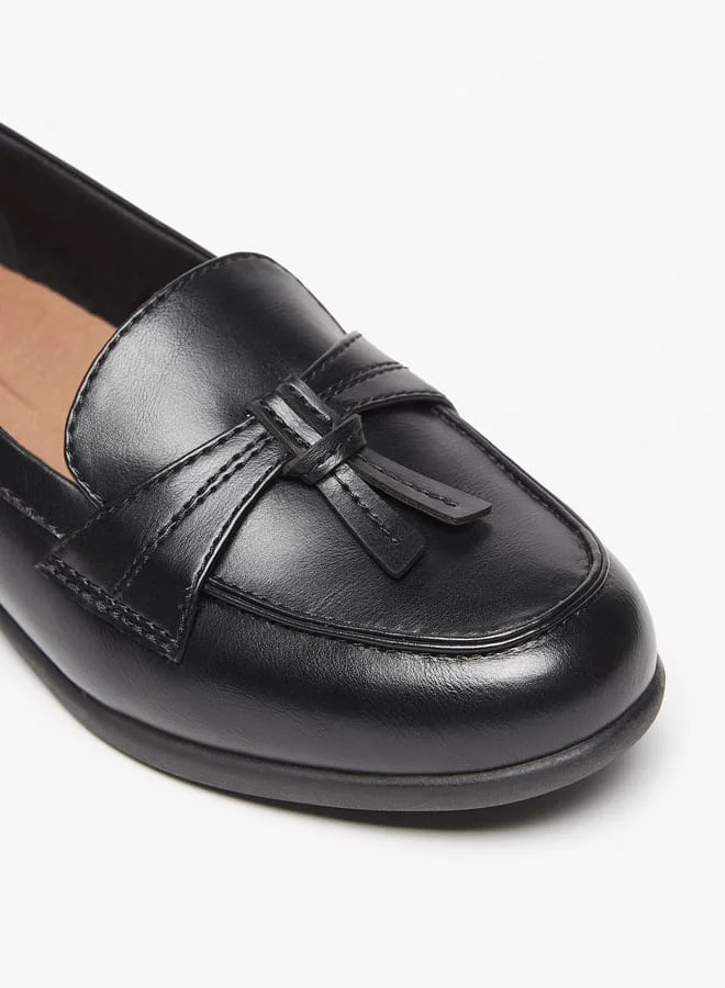Le Confort Womens Solid Slip-On Moccasins